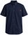Motley Denim Zagreb Camicia a maniche corte Blu navy - Camicie - Camicie Taglie Forti Uomo