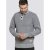 D555 Zane Sweater Grey - Felpe & felpe con cappuccio - Felpe & Felpe con Cappuccio Uomo Taglie Forti