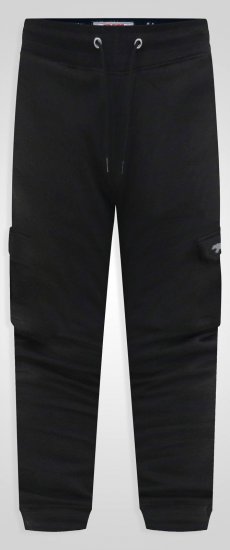 D555 Dexter 1 Cargo Jogger With Bear Embroidery TALL Nero - TALL pantaloni tuta - Pantaloni tuta TALL per uomo