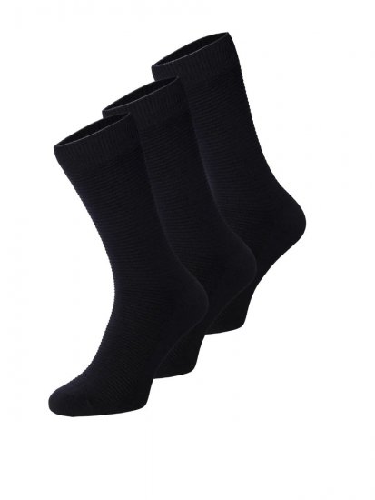 Jack & Jones Fipo Calzini Nero confezione da 3 - Intimo & costumi da bagno - Intimo Taglie Forti Uomo