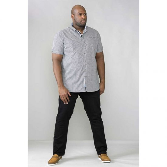 D555 Claude Stretch Jeans Black TALL SIZES - ABBIGLIAMENTO UOMO MT-6XLT - Taglie Tall Uomo