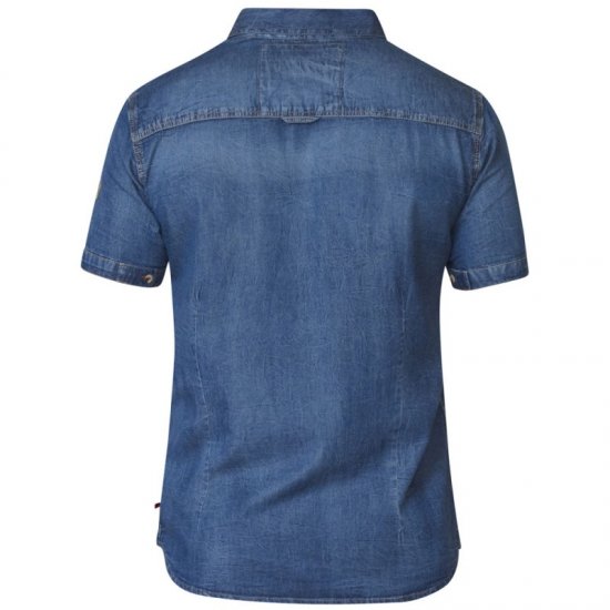 D555 Mike Denim Shirt - Camicie - Camicie Taglie Forti Uomo