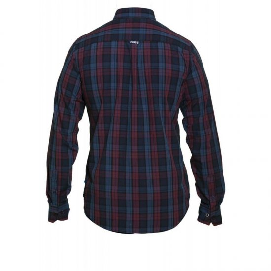 D555 Enderby Long Sleeve Shirt - Camicie - Camicie Taglie Forti Uomo
