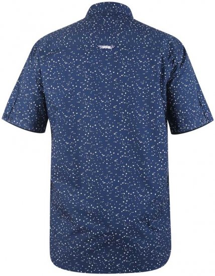 D555 FINDON Print Shirt - Camicie - Camicie Taglie Forti Uomo