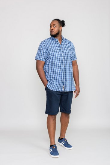 D555 CANFORD Shirt With Pocket - Camicie - Camicie Taglie Forti Uomo