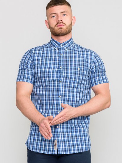 D555 CANFORD Shirt With Pocket - Camicie - Camicie Taglie Forti Uomo