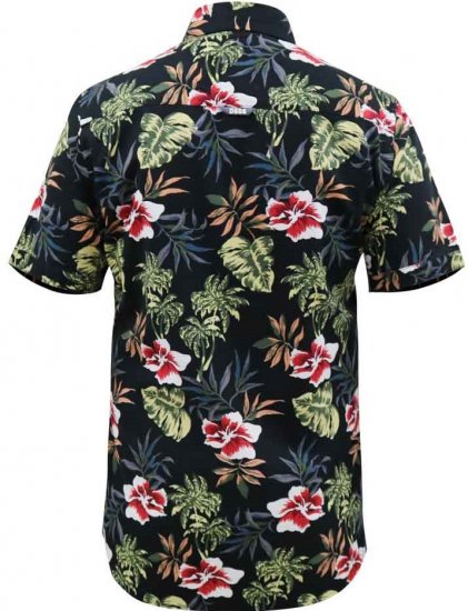 D555 Wilton Hawaiian Ao Print Short Sleeve Shirt - Camicie - Camicie Taglie Forti Uomo