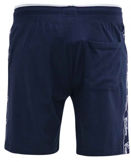 D555 Brantham Couture Elasticated Waistband Shorts Navy - Pantaloni & pantaloncini tuta - Pantaloni Tuta Uomo Taglie Forti