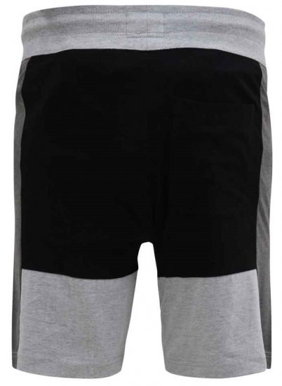 D555 Kirton Couture Elasticated Waistband Shorts Black/Charcoal - Pantaloni & pantaloncini tuta - Pantaloni Tuta Uomo Taglie Forti