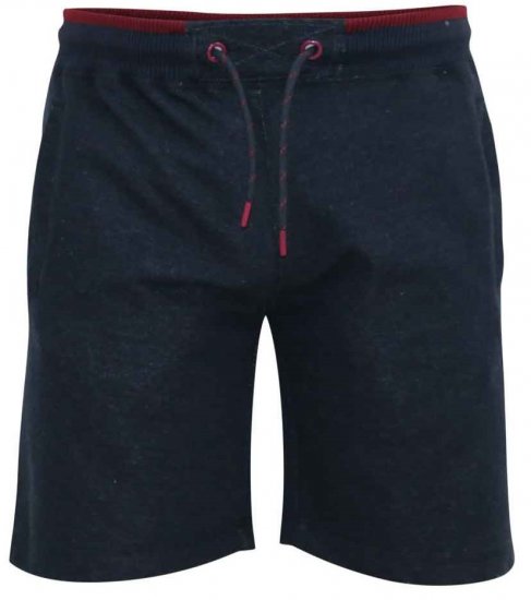 D555 Tunstall Elasticated Waist Sweatshorts Denim - Pantaloni & pantaloncini tuta - Pantaloni Tuta Uomo Taglie Forti