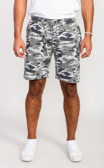 D555 Carlton Elasticated Waist Jersey Camo Shorts - Pantaloni & pantaloncini tuta - Pantaloni Tuta Uomo Taglie Forti