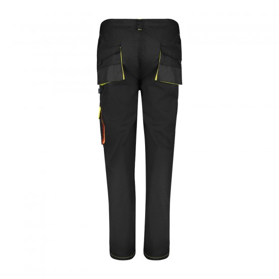 Adamo 109110 Pantaloni da lavoro neri - Abbigliamento da lavoro - Abbigliamento da Lavoro Taglie Forti Uomo