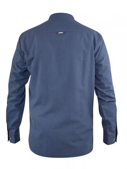 D555 Melbourne Gingham Check Long Sleeve Button Down Shirt - Camicie - Camicie Taglie Forti Uomo