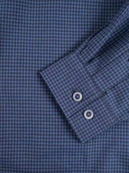 D555 Melbourne Gingham Check Long Sleeve Button Down Shirt - Camicie - Camicie Taglie Forti Uomo