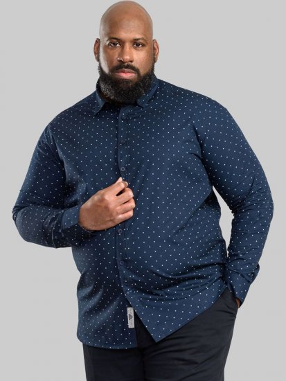 D555 Boscastle LS Shirt - Camicie - Camicie Taglie Forti Uomo