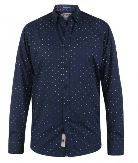 D555 Boscastle LS Shirt - Camicie - Camicie Taglie Forti Uomo