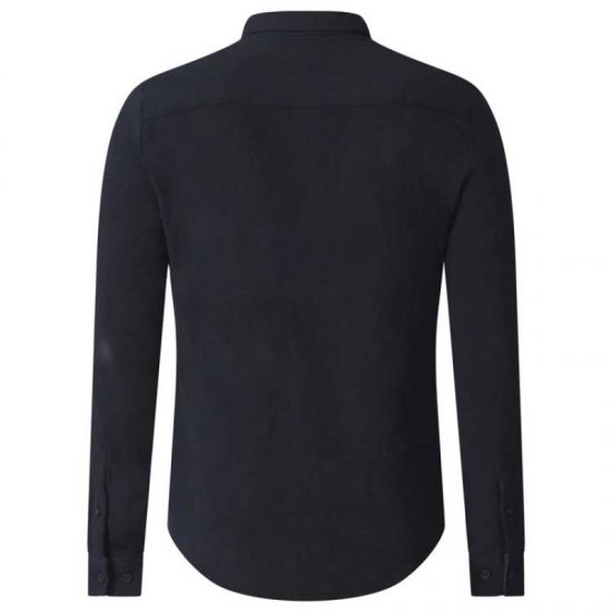 D555 Donnie Long Sleeve Jersey Shirt Black - Camicie - Camicie Taglie Forti Uomo