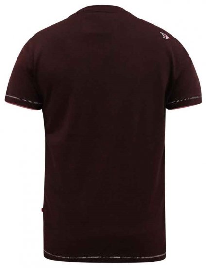 D555 Redbourn Lightning Bolt Guitar Printed T-Shirt - Magliette - Magliette Uomo Taglie Forti