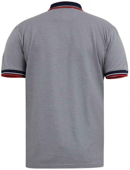 D555 Mersea Polo Shirt With Chest Embroidery - Polo - Polo Uomo Taglie Forti