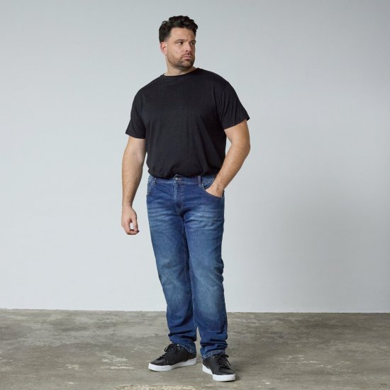 North Latitude Jeans Jack Blue Used Wash - Giubbotti - Giubbotti Uomo Taglie Forti