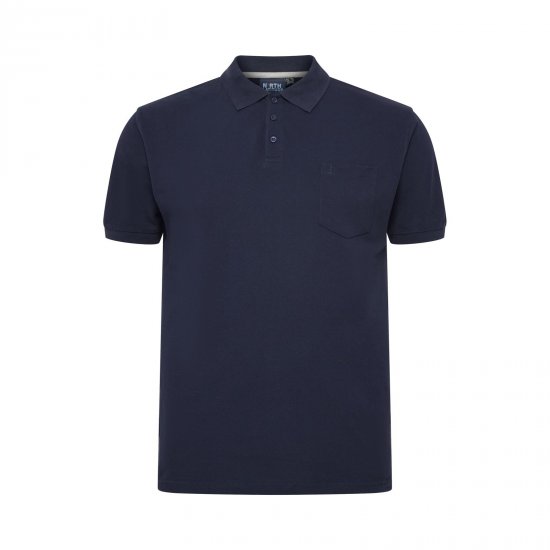 North Latitude Polo Navy Blue - Polo - Polo Uomo Taglie Forti
