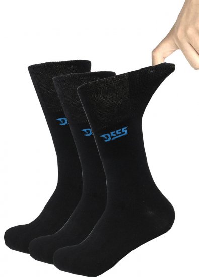 D555 Harold Extra Wide Comfort Fit Socks 3-pack - Intimo & costumi da bagno - Intimo Taglie Forti Uomo