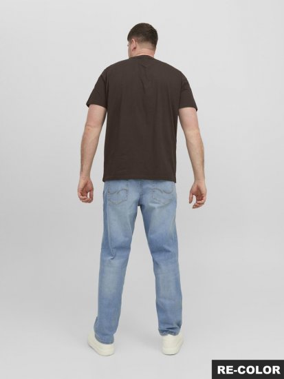 Jack & Jones STAR T-shirt Brown - Magliette - Magliette Uomo Taglie Forti