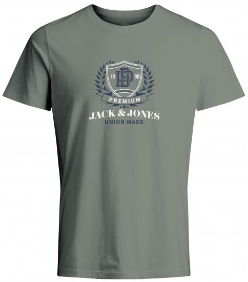 Jack & Jones JPRBLUCAMERON T-Shirt Laurel Wreath - Magliette - Magliette Uomo Taglie Forti