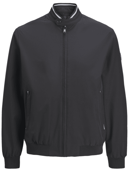 Jack & Jones Brook Bomber Black - Giubbotti - Giubbotti Uomo Taglie Forti