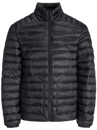 Jack & Jones Prime Light Puffer Jacket Black - Giubbotti - Giubbotti Uomo Taglie Forti