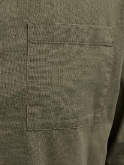Jack & Jones Tristan Overshirt kaki - Camicie - Camicie Taglie Forti Uomo