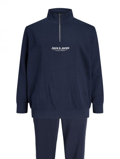 Jack & Jones Vesterbro tuta sportiva blu navy - Felpe & felpe con cappuccio - Felpe & Felpe con Cappuccio Uomo Taglie Forti