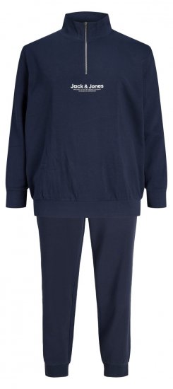 Jack & Jones Vesterbro tuta sportiva blu navy - Felpe & felpe con cappuccio - Felpe & Felpe con Cappuccio Uomo Taglie Forti