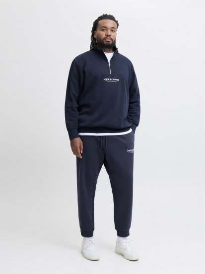 Jack & Jones Vesterbro tuta sportiva blu navy - Felpe & felpe con cappuccio - Felpe & Felpe con Cappuccio Uomo Taglie Forti