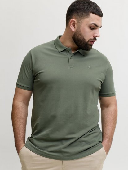 Jack & Jones Weston polo verde - Polo - Polo Uomo Taglie Forti