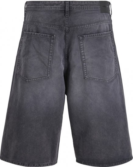 Jack & Jones Stowen Bronx Long Shorts Black - Shorts - Pantaloncini Uomo Taglie Forti