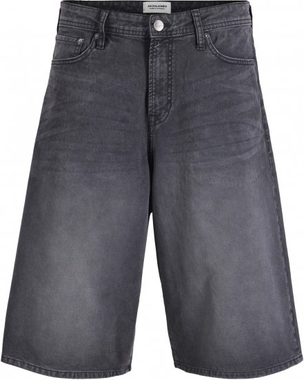 Jack & Jones Stowen Bronx Long Shorts Black - Shorts - Pantaloncini Uomo Taglie Forti