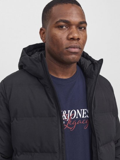 Jack & Jones Sage Giubbotto imbottito Nero - Giubbotti - Giubbotti Uomo Taglie Forti