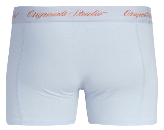 Jack & Jones Jacnorrebro Boxer blu tinta unita confezione da 3 - Intimo & costumi da bagno - Intimo Taglie Forti Uomo