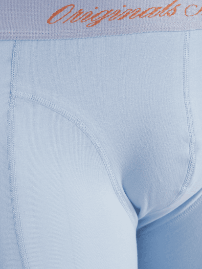 Jack & Jones Jacnorrebro Boxer blu tinta unita confezione da 3 - Intimo & costumi da bagno - Intimo Taglie Forti Uomo