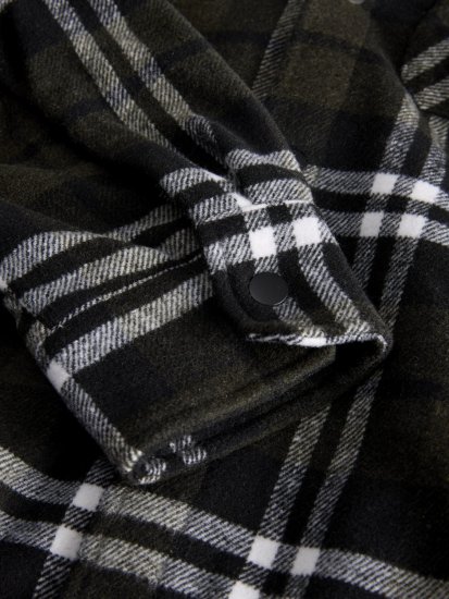 Jack & Jones Zac Teddy Camicia giacca Verde - Giubbotti - Giubbotti Uomo Taglie Forti