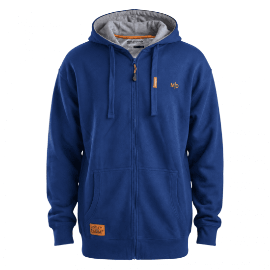 Motley Denim Copenhagen Hoodie Royal Blue - Felpe & felpe con cappuccio - Felpe & Felpe con Cappuccio Uomo Taglie Forti
