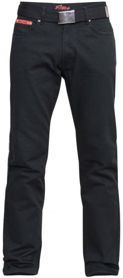 Duke Mario Bedford cord-pants Black TALL SIZES - ABBIGLIAMENTO UOMO MT-6XLT - Taglie Tall Uomo