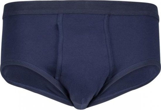 Adamo Royal Ribbed Briefs Navy - Intimo & Costumi da bagno - Intimo Taglie Forti Uomo