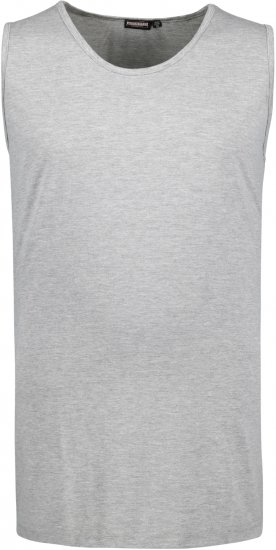 Adamo Rod Comfort Fit Tank Top Grey - Magliette - Magliette Uomo Taglie Forti