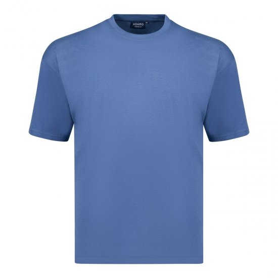 Adamo 129420 T-shirt confezione da 2 Blu denim - Magliette - Magliette Uomo Taglie Forti