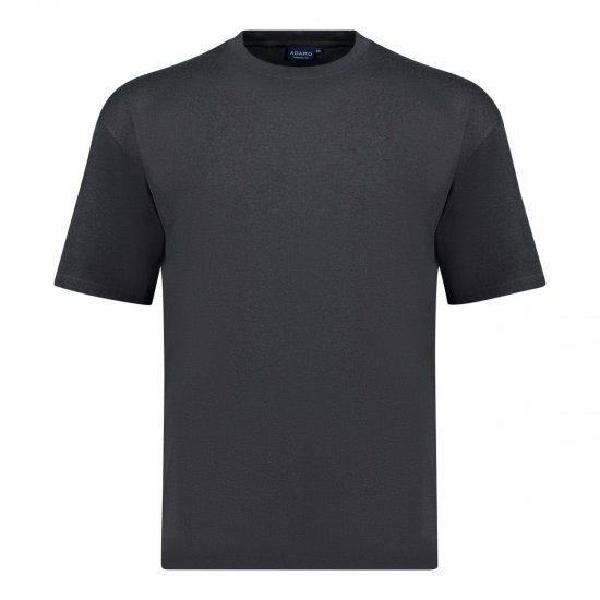 Adamo 129420 T-shirt confezione da 2 Grigio scuro melange - Magliette - Magliette Uomo Taglie Forti