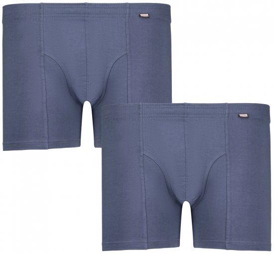 Adamo Jack Boxer shorts 2-pack Denim Blue - Intimo & costumi da bagno - Intimo Taglie Forti Uomo