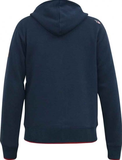 D555 WORCESTER Full Zip Hoody With Brooklyn Chest Print - Felpe & felpe con cappuccio - Felpe & Felpe con Cappuccio Uomo Taglie Forti