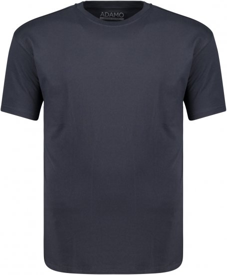 Adamo Kevin Regular fit T-shirt Navy - Magliette - Magliette Uomo Taglie Forti